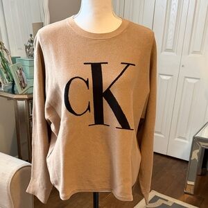 Calvin Klein Women's Tan Sweater
